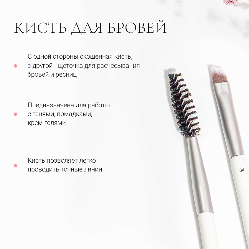 LANDA BRANDA Набор кистей для макияжа SET OF BRUSHES – фото 8