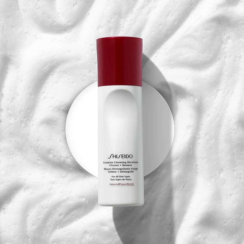 SHISEIDO Микропенка очищающая Complete Cleansing Microfoam – фото 3