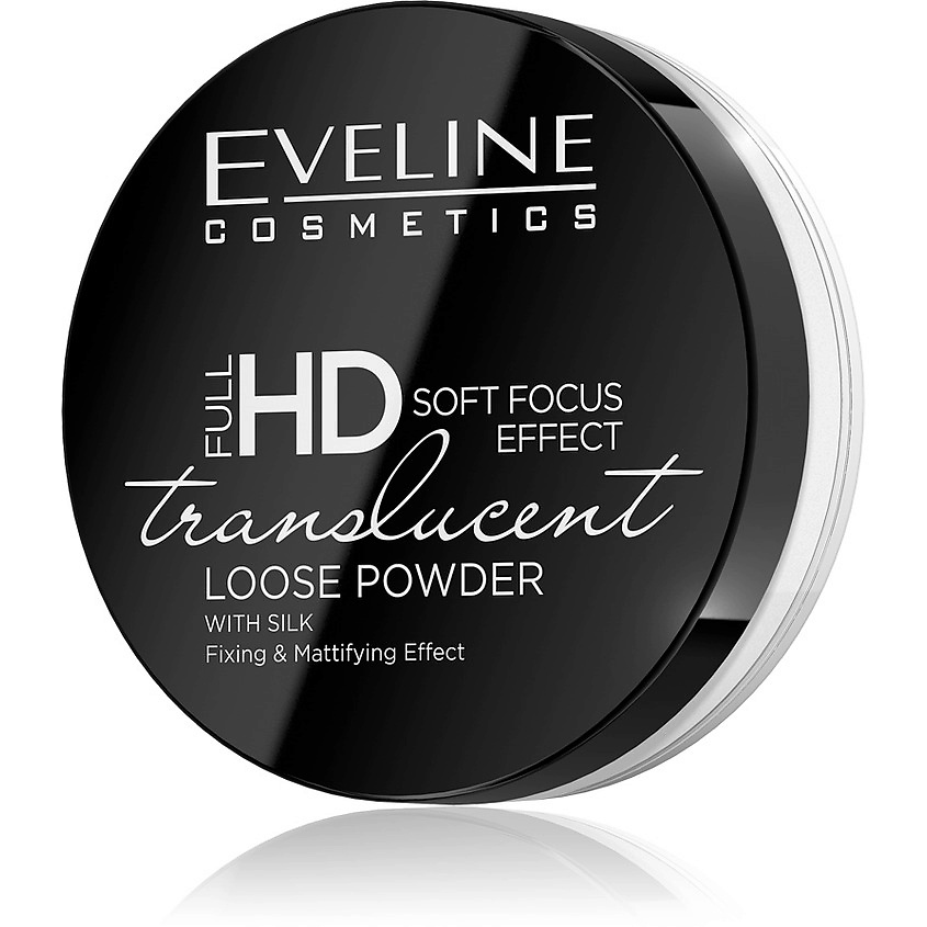 EVELINE Пудра рассыпчатая для лица Full HD Mineral Loose Powder – фото 2