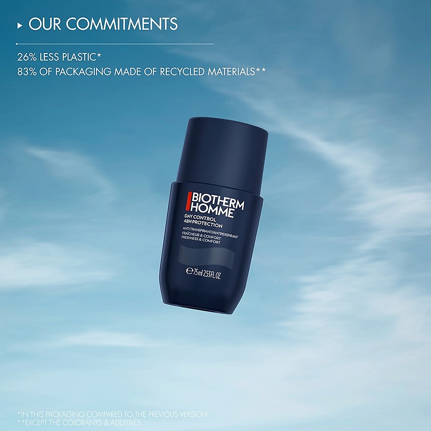 BIOTHERM Роликовый дезодорант для мужчин 48H Day Control Homme – фото 5